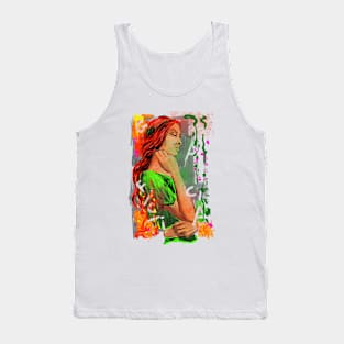 Thinking girl Tank Top